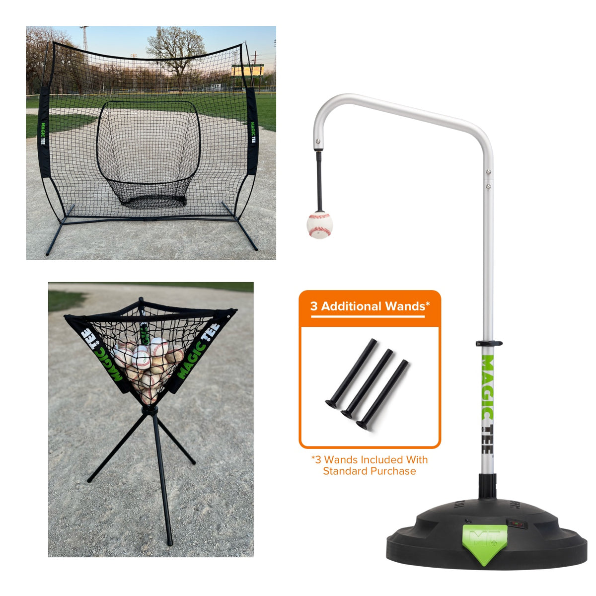 Team Training Kit: Magic Tee + Wand Pack + Caddy + Training Net